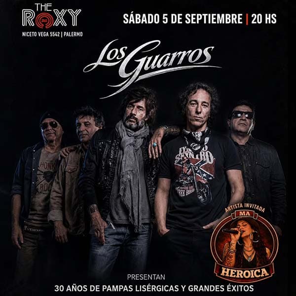 Flyer de Los Guarros
