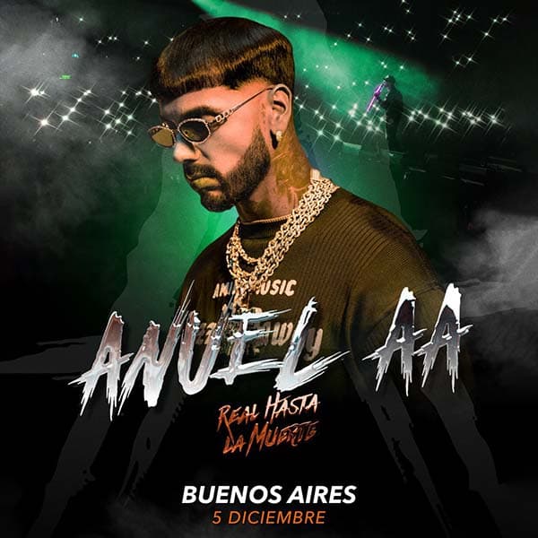 Flyer de Anuel AA