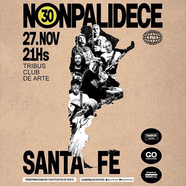 Flyer de Nonpalidece
