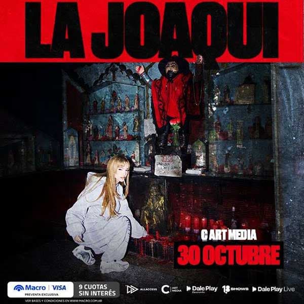 Flyer de La Joaqui