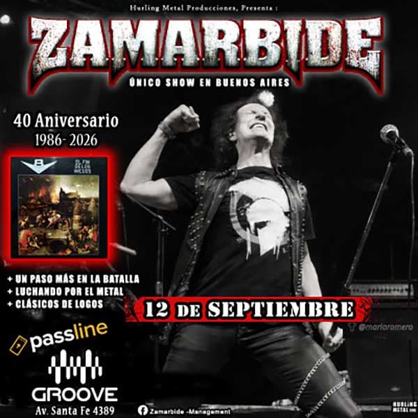 Flyer de Beto Zamarbide