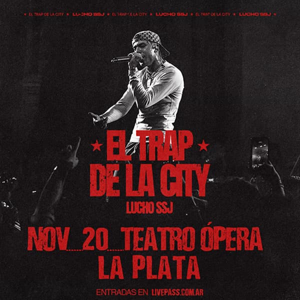 Flyer de Lucho SSJ