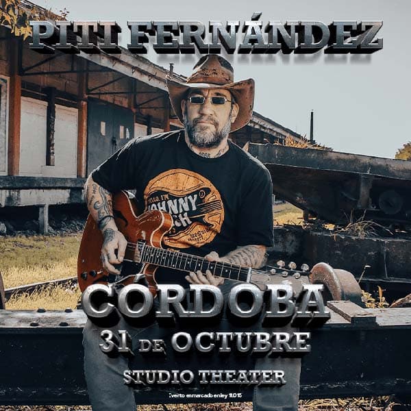 Flyer de Piti Fernández