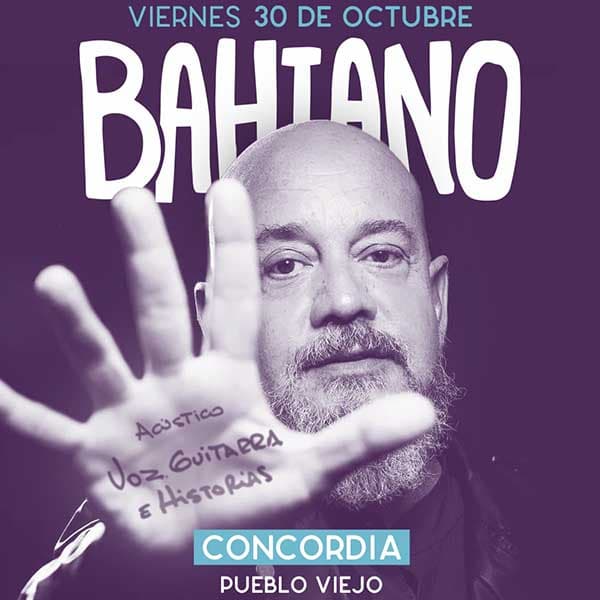 Flyer de Bahiano
