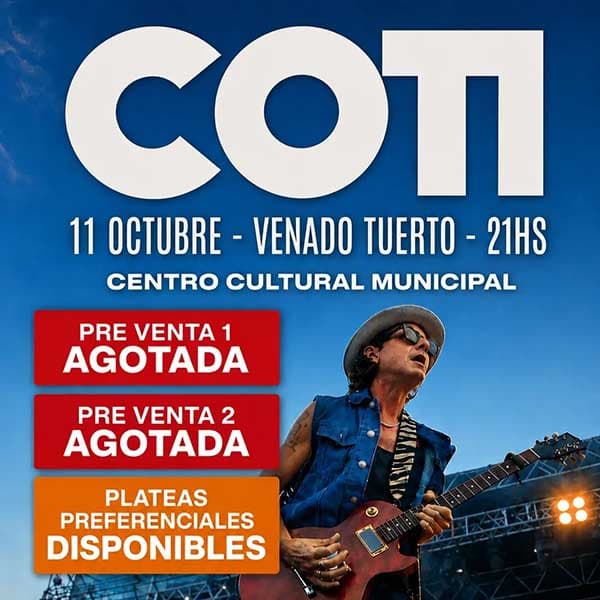 Flyer de Coti Sorokin