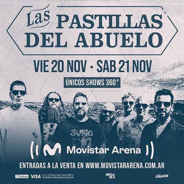 Flyer de Las Pastillas Del Abuelo