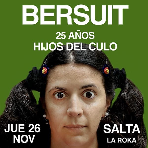Flyer de Bersuit Vergarabat