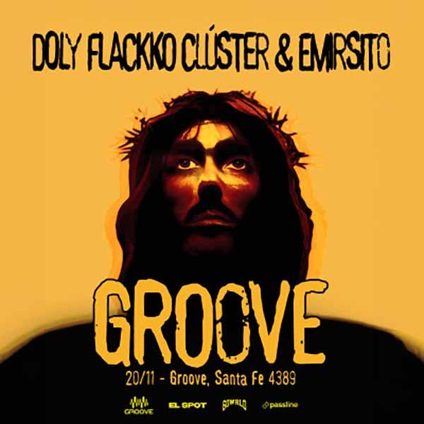 Flyer de Doly Flackko, Cluster, Emirsito