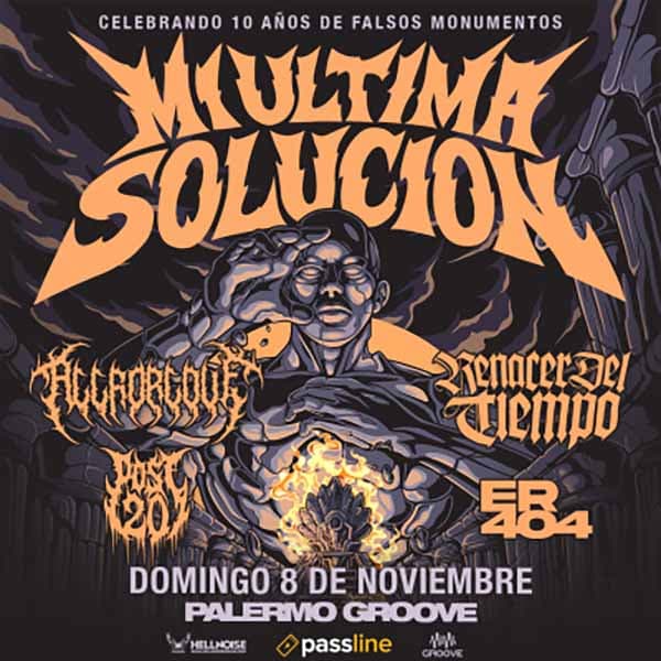 Flyer de Mi Última Solución
