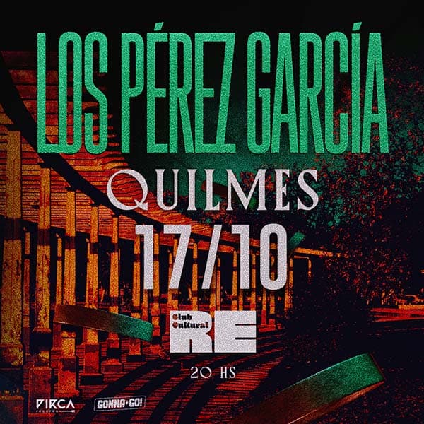 Flyer de Los Pérez García