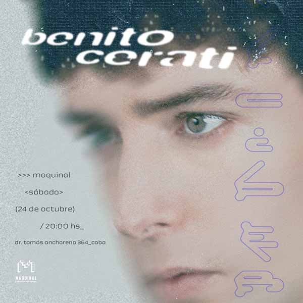Flyer de Benito Cerati