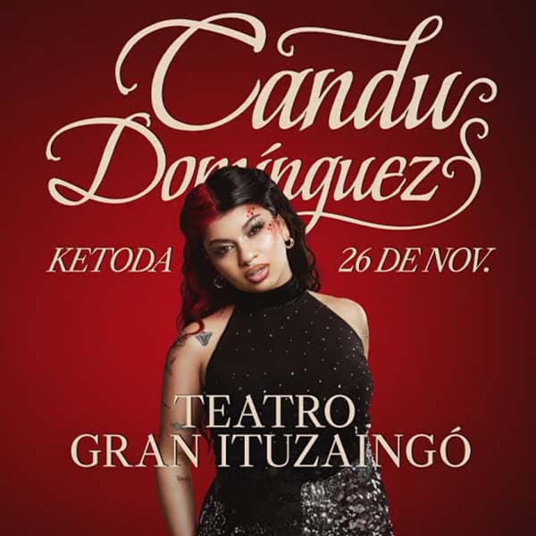 Flyer de Candu Dominguez