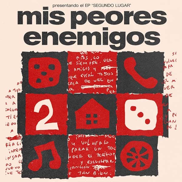 Flyer de Mis Peores Enemigos