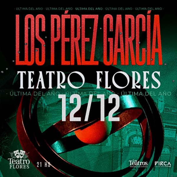 Flyer de Los Pérez García