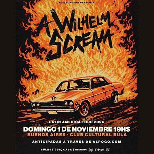 Flyer de A Wilhelm Scream