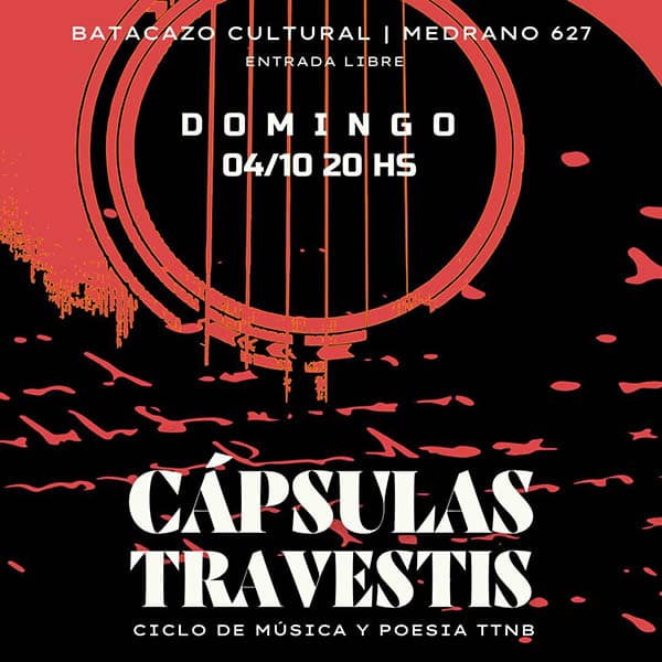 Flyer de Cápsulas Travestis