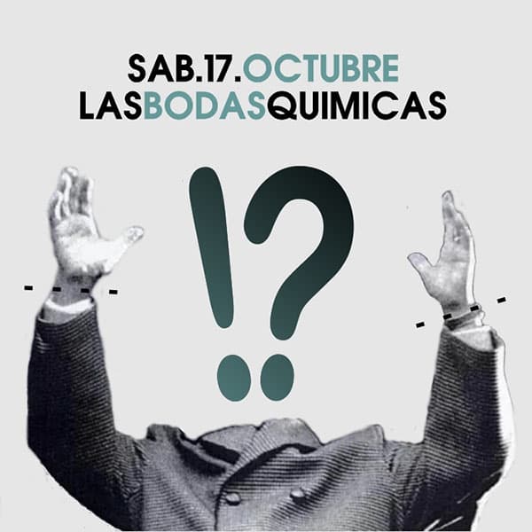 Flyer de Las Bodas Químicas