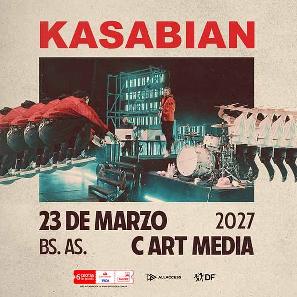 Flyer de Kasabian