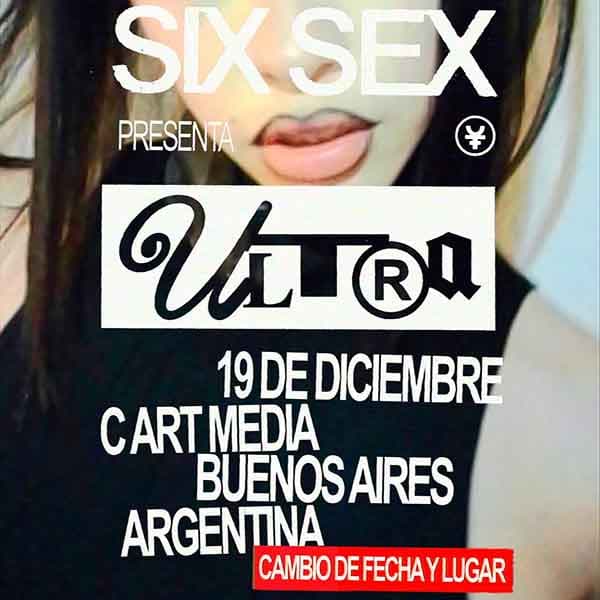 Flyer de Six Sex