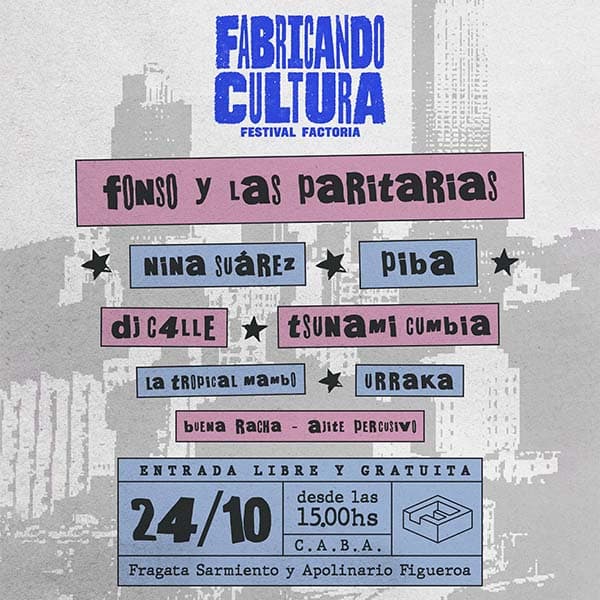 Flyer de Festival Factoría