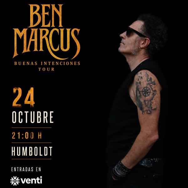 Flyer de Ben Marcus