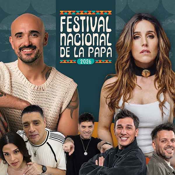 Flyer de Festival Nacional de la Papa