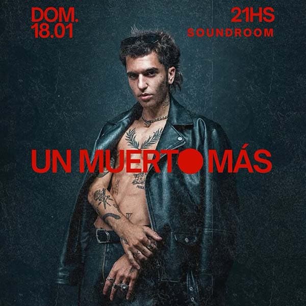 Flyer de Un Muerto Más