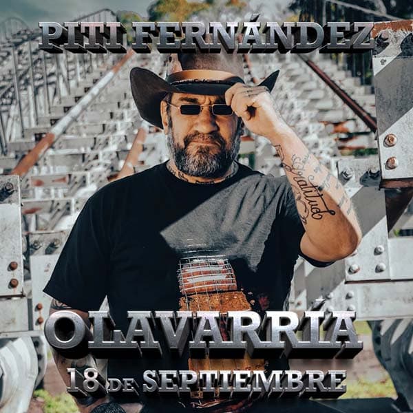 Flyer de Piti Fernández
